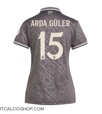 Real Madrid Arda Guler #15 Terza Maglia Femmina 2024-25 Manica Corta